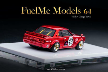 Fuel Me Models 1:64 Charasuka Works Nissan Skyline GTR Metallic Red