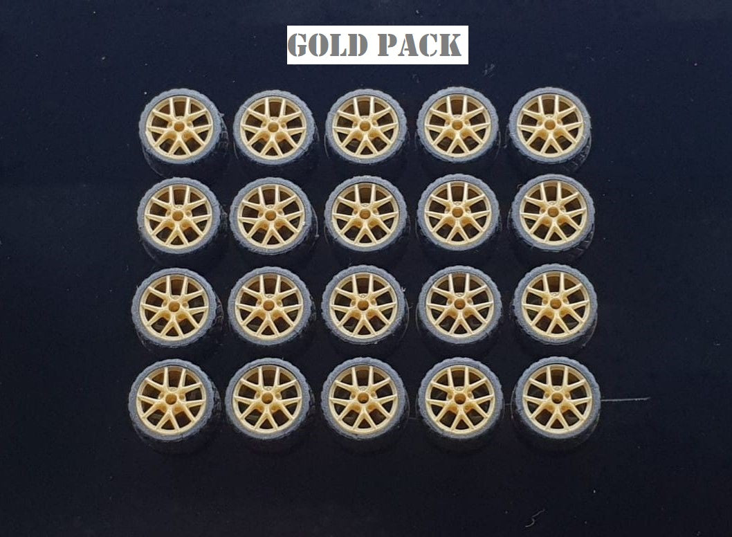GARAGE 64 RUBBER WHEELS ** D SERIES ** 1:64 SCALE