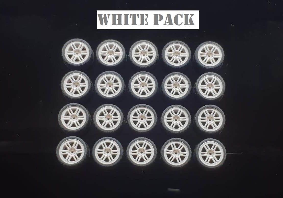 GARAGE 64 RUBBER WHEELS ** E SERIES ** 1:64 SCALE