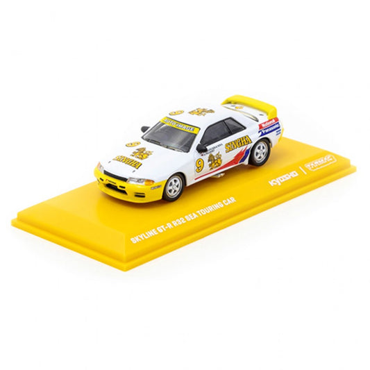 TARMAC WORKS X KYOSHO 1/64 NISSAN SKYLINE GTR R32 SOUTH EAST ASIA TOURING CAR CHAMPIONSHIP 1992