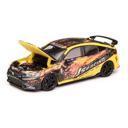 MOTORHELIX 1/64 Honda Civic (FL5) Type R J's Racing M65316