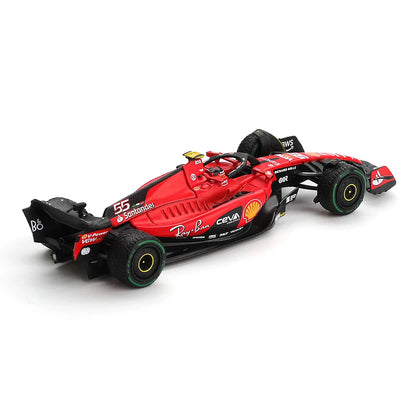 BBR Models 1/64 Ferrari SF23 #55 C Sainz 2023 Monaco GP BBRFER64023