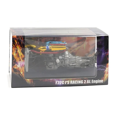 Motorhelix 1/18 Honda S2000 Demon King F22C Js Racing 2.6L Engine Display - M90125