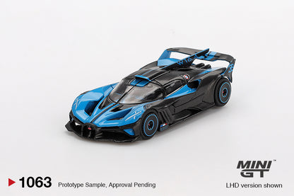 MINI GT #1063 1/64 Bugatti Bolide Presentation (LHD)