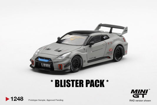* PRE ORDER * MINI GT #1248 1/64 NISSAN LB-Silhouette WORKS GT 35GT-RR Ver.1 Matt Grey (RHD) * BLISTER PACK *