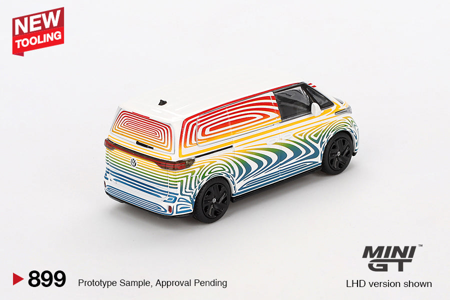 MINI GT #899 1/64 Volkswagen ID. Buzz Prototype "Rainbow"