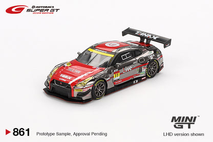 * PRE ORDER * MINI GT #861 Nissan GT-R NISMO GT3 #11 "GAINER TANAX GT-R" GAINER 2023 SUPER GT SERIES / SUPER GT