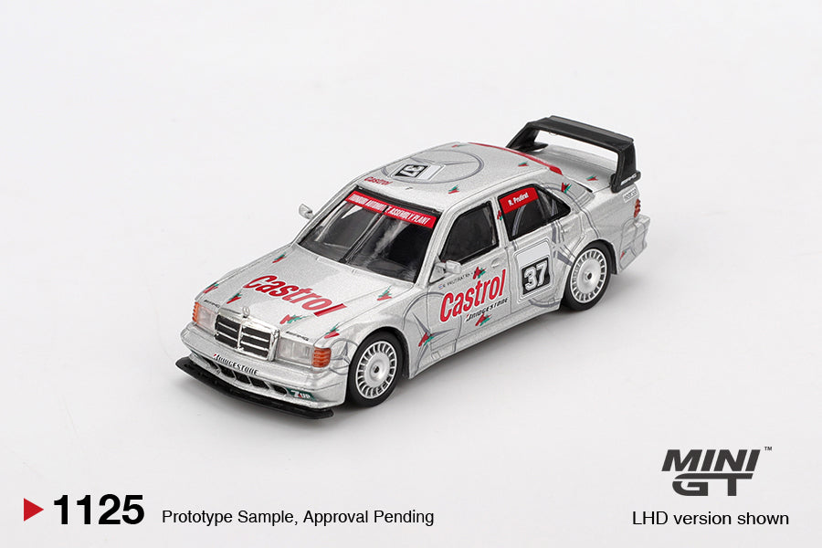 MINI GT #1125 1/64 Mercedes-Benz 190E 2.5-16 Evolution II #37 1995 SE Asia Touring Car Championship (LHD)