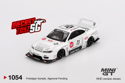 MINI GT #1054 1/64 Nissan LB-Super Silhouette S15 SILVIA ATHLETE (RHD) - BLISTER PACK