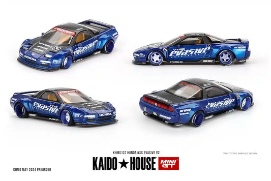 * PRE ORDER * [ Kaido House x MINI GT ] HONDA NSX EVASIVE V2 KHMG137