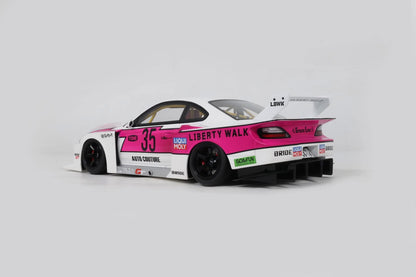 GT SPIRIT 1/18  NISSAN S15 SILVA LB SUPER SILHOUETTE PINK - CLDC046