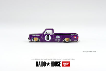 [ Kaido House x MINI GT ] Chevrolet Silverado Dually KAIDO V1 KHMG084