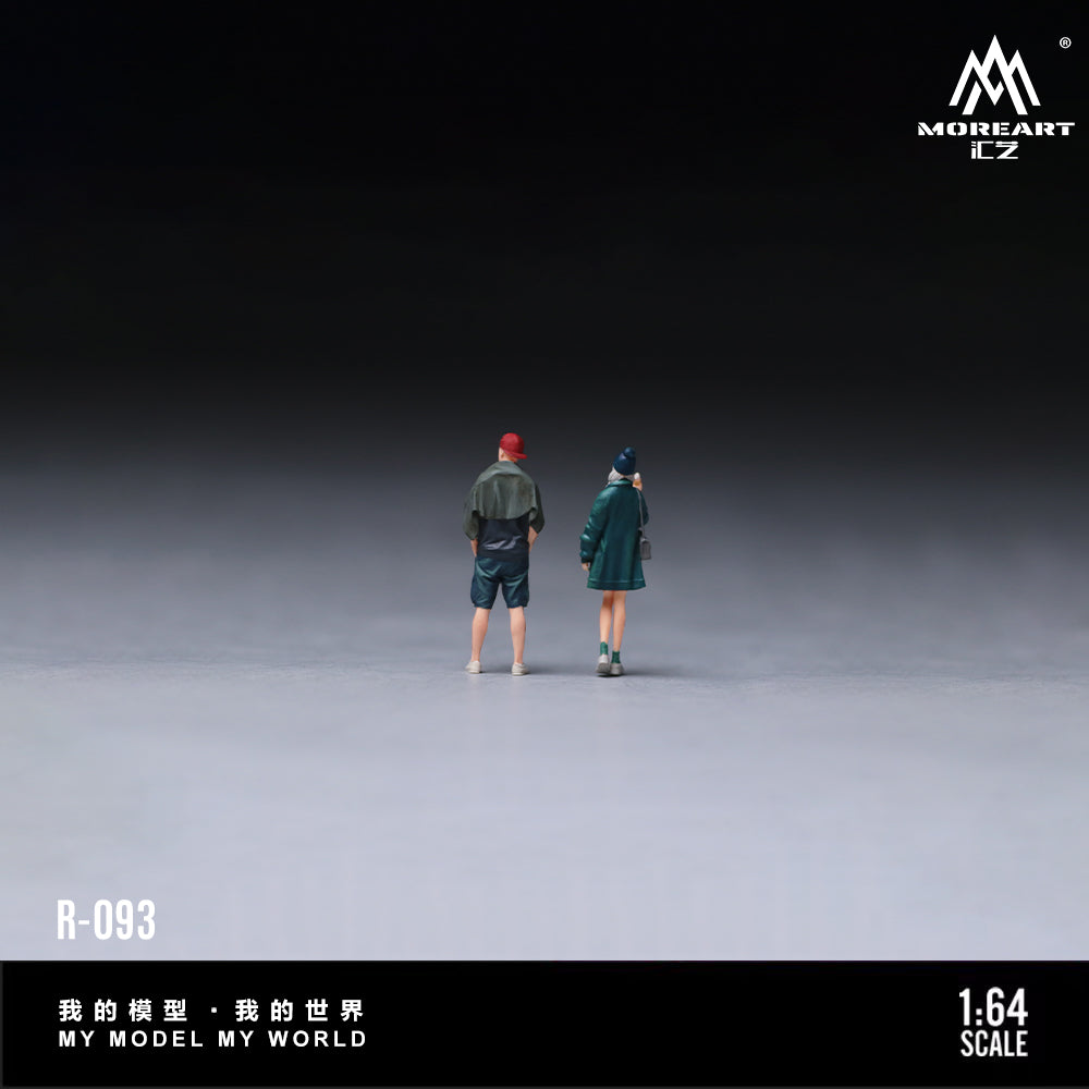 MOREART 1/64 ICE CREAM SWEET GIRL COOL GUY COUPLE FIGURE SET MO223093