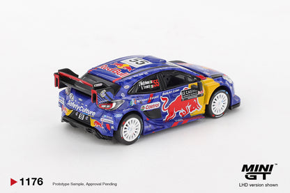 Mini GT #1176 Ford Puma Rally1 #55 M-Sport Ford WRT 2025 Rally Monte-Carlo (LHD)