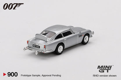 MINI GT #900 1/64 Aston Martin DB5 “Goldfinger” ** FRENCH CARD **
