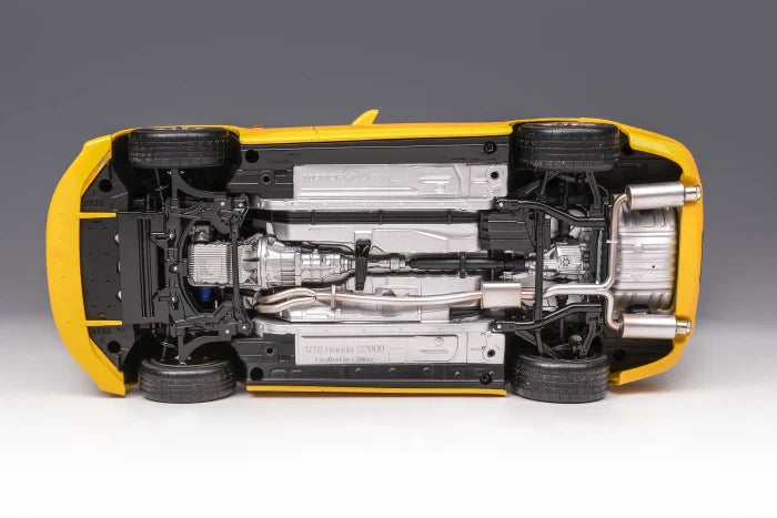 MOTORHELIX 1/18 Honda S2000 (AP2) MUGEN New Indy Yellow Pearl M85122