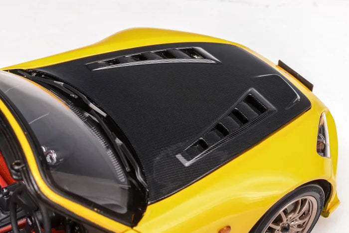 MOTORHELIX 1/18 Honda S2000 (AP2) MUGEN New Indy Yellow Pearl M85122