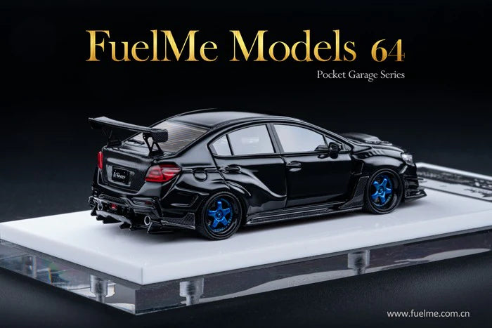 Fuelme Models スバル バリス STI Rally Edition FuelMe 1/64 Varis WRX STI VAB/S4 BURNT BLACK – Diecast Toyz SG