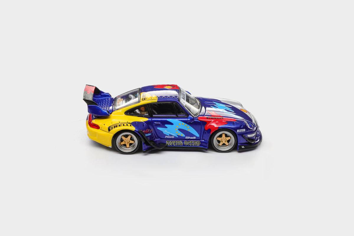 * PRE ORDER * ModelModel MM 1/64 RWB993 GT Wing Royal Ocean Livery MM64-RWB993-016