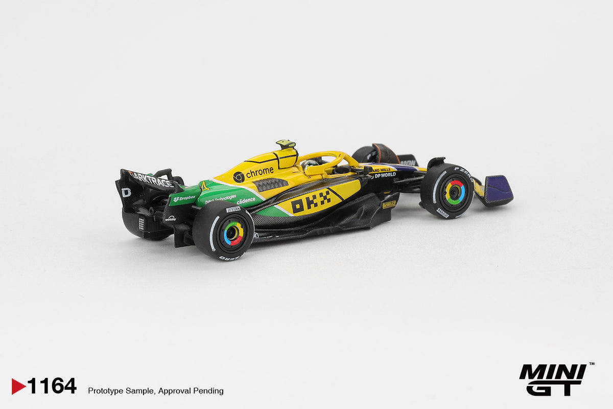 MINI GT #1164 1/64 McLaren MCL38 #4 Lando Norris 2024 F1 Monaco GP