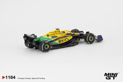 MINI GT #1164 1/64 McLaren MCL38 #4 Lando Norris 2024 F1 Monaco GP