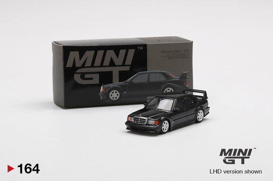 MINI GT #164 1/64 Mercedes-Benz 190E 2.5-16 Evolution II Black Pearl Metallic (LHD)