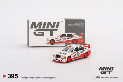 MINI GT #395 1/64 Mercedes-Benz 190E 2.5 16 Evolution II 1991 DTM #78 Lohr