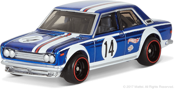 HOT WHEELS HWC S14 Real Riders Datsun Bluebird 510 - DTH31-0910