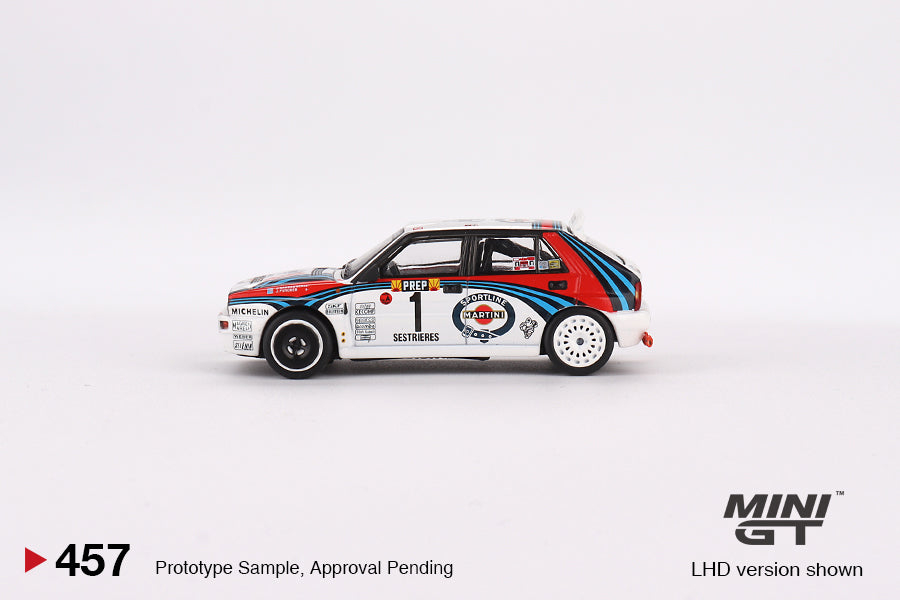 Lancia Delta HF Integrale Evoluzione 1992 Rally MonteCarlo Martini Racing 4 Cars Set MGTS0002