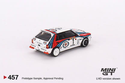 Lancia Delta HF Integrale Evoluzione 1992 Rally MonteCarlo Martini Racing 4 Cars Set MGTS0002