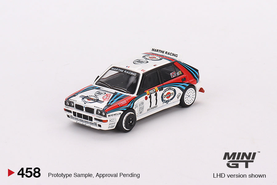 Lancia Delta HF Integrale Evoluzione 1992 Rally MonteCarlo Martini Racing 4 Cars Set MGTS0002