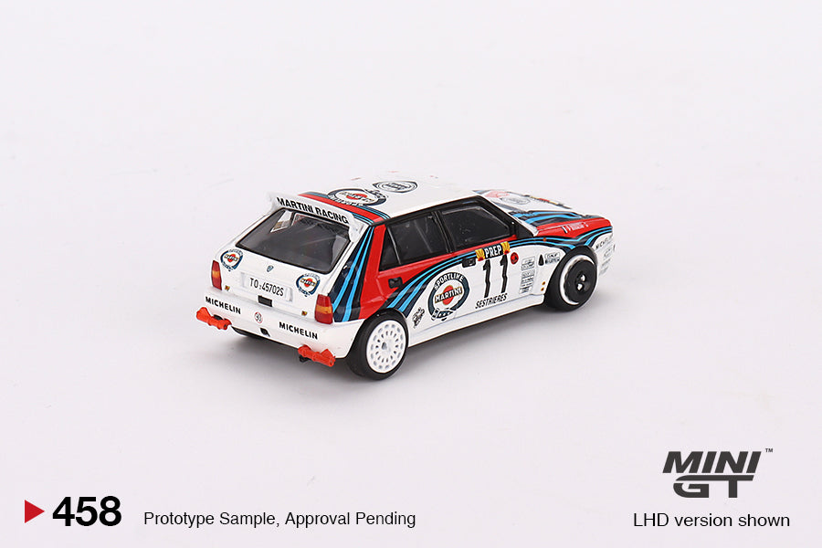 Lancia Delta HF Integrale Evoluzione 1992 Rally MonteCarlo Martini Racing 4 Cars Set MGTS0002