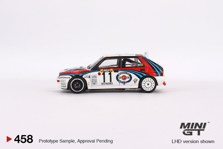 Lancia Delta HF Integrale Evoluzione 1992 Rally MonteCarlo Martini Racing 4 Cars Set MGTS0002