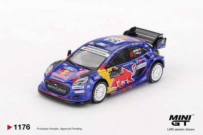 Mini GT #1176 Ford Puma Rally1 #55 M-Sport Ford WRT 2025 Rally Monte-Carlo (LHD)