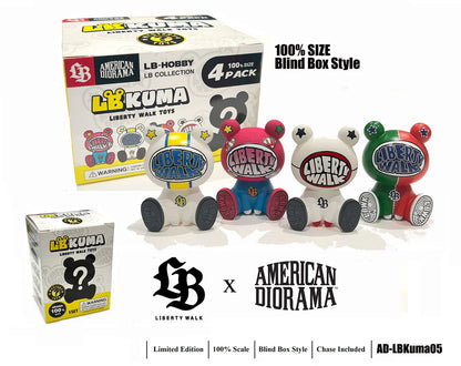 American Diorama Liberty Walk LB Kuma 100% Blind box