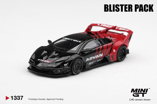 * PRE ORDER * MINI GT #1337 1/64 Lamborghini LB-Silhouette WORKS MURCIELAGO GT Evo Advan  (RHD) * BLISTER PACK *
