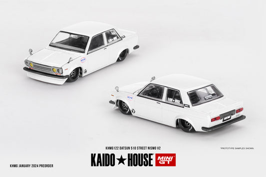 [ Kaido House x MINI GT ] 1/64 Datsun 510 Street Nismo V2 KHMG122