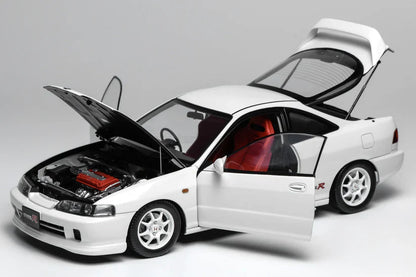MOTORHELIX 1/18 Honda Integra Type R（DC2) Pre-Facelift Championship White M85201