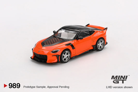 MINI GT #989 1/64 Nissan Z VeilSide FFZ400 Orange (RHD)