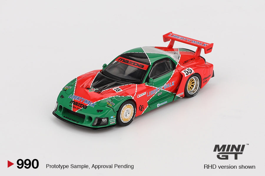 MINI GT #990 1/64 Mazda RX-7 LB-Super Silhouette 787B (RHD)