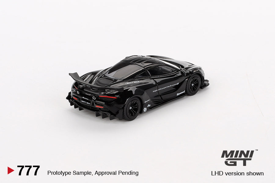 MINI GT #777 1/64 McLaren 720S LB★Works Black (RHD)