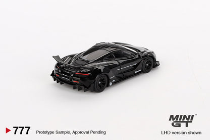 MINI GT #777 1/64 McLaren 720S LB★Works Black (RHD)