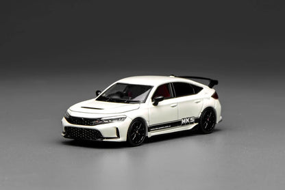 Motorhelix 1/64 Honda Civic Type R (FL5) HKS Livery Championship White M65319