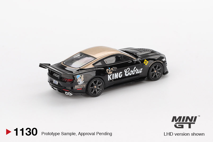 MINI GT #1130 1/64 Shelby GT500 Dragon Snake Concept Black/Gold
