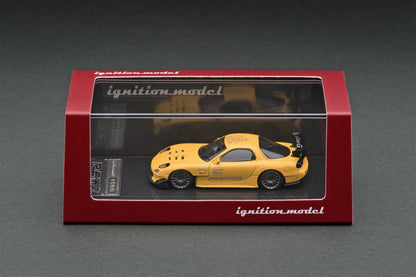 IGNITION MODEL 1/64 IG 2062 Mazda RX-7 (FD3S) RE Amemiya Matte Yellow