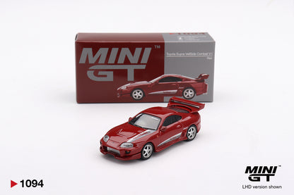 MINI GT #1094 1/64 Toyota Supra VeilSide Combat V-I Red (RHD)