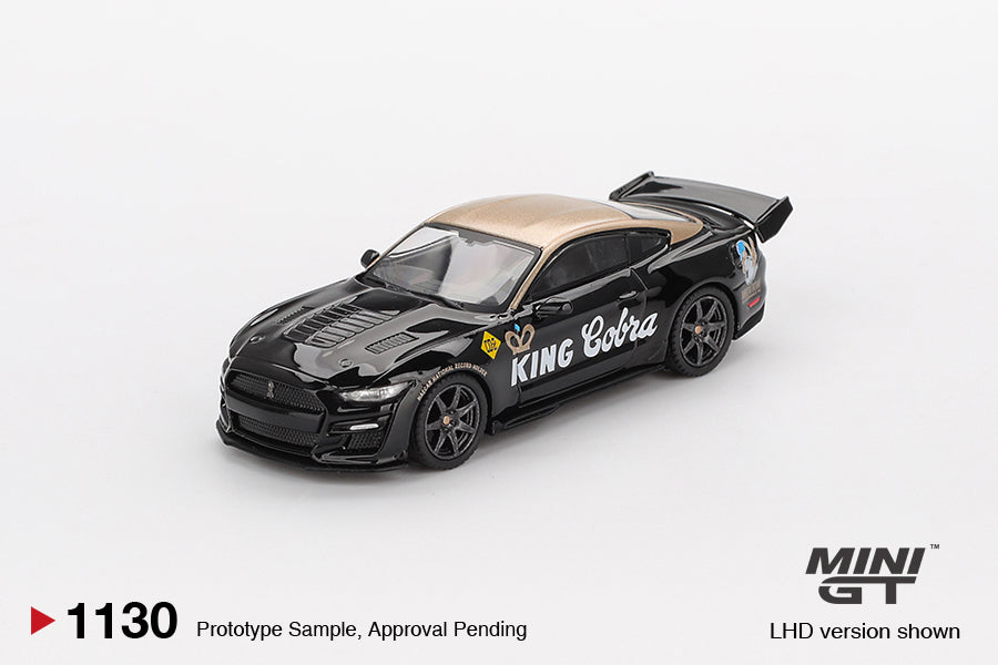 MINI GT #1130 1/64 Shelby GT500 Dragon Snake Concept Black/Gold (LHD)