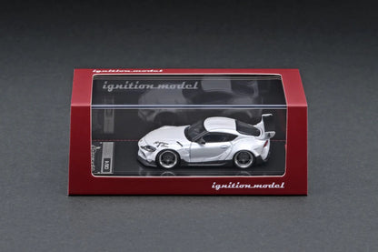 IGNITION MODEL 1/64 IG 2333 PANDEM Supra (A90) Pearl White