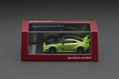 IGNITION MODEL 1/64 IG 2384 LB-Silhouette WORKS GT Nissan 35GT-RR Green Metallic