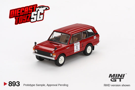 MINI GT #893 1/64 Range Rover 1971 International Hillrally Winner (RHD)